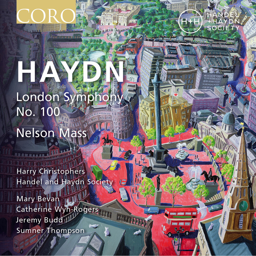 the album cover for Haydn / Christophers - London Symphony 100