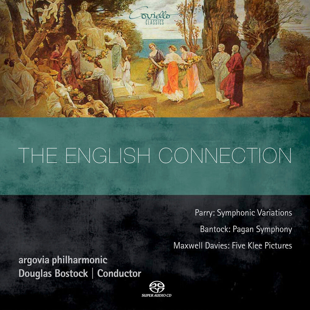 the album cover for Bantock / Bostock / Argovia Philharmonic - English Connection