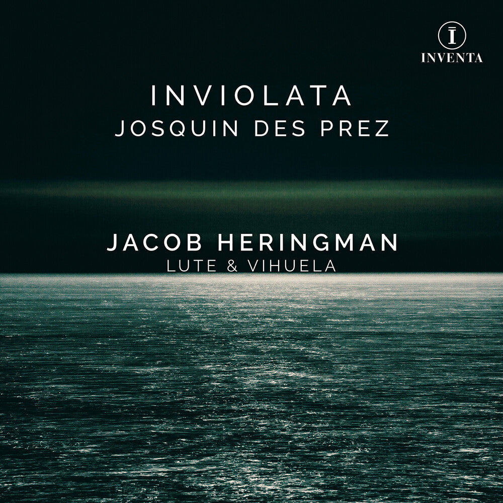 the album cover for Des Prez / Heringman - Inviolata