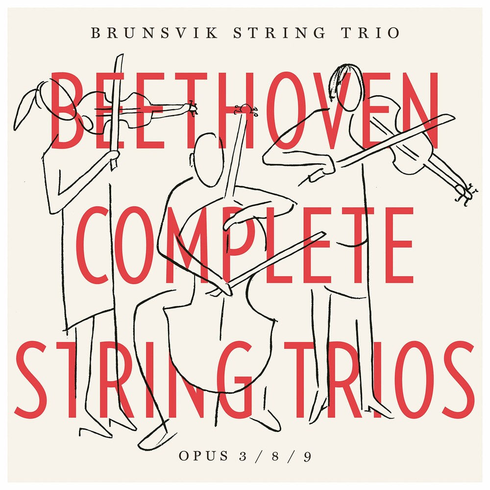 the album cover for Beethoven - Complete String Trios