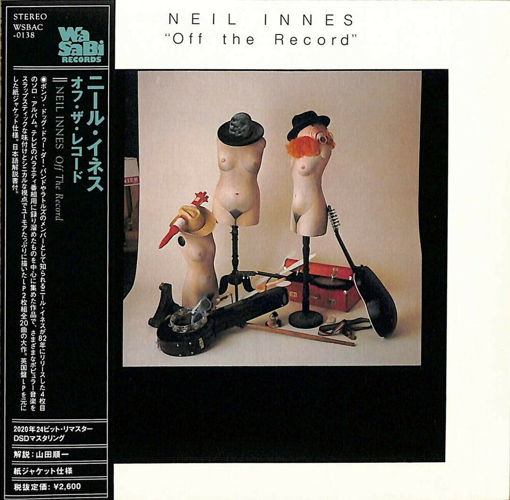 the album cover for Neil Innes - Off The Record (Paper Sleeve) (Remastered)