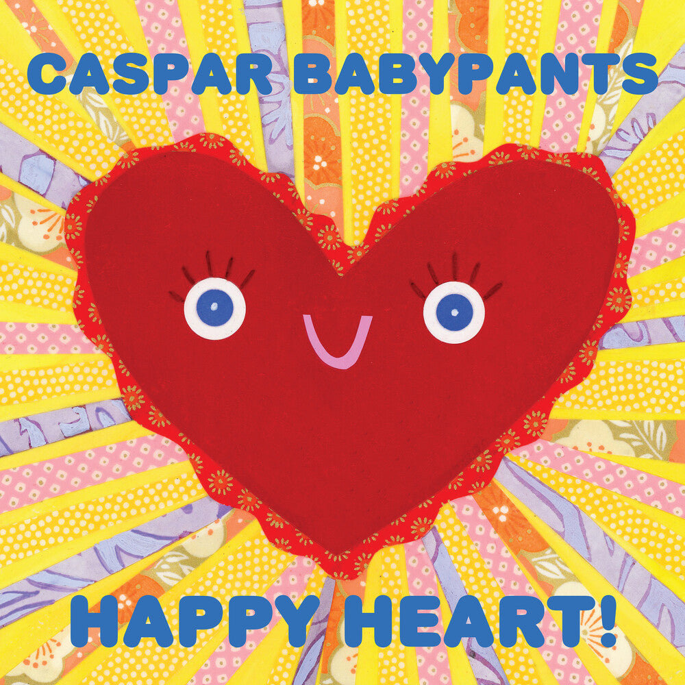 the album cover for Caspar Babypants - Happy Heart!