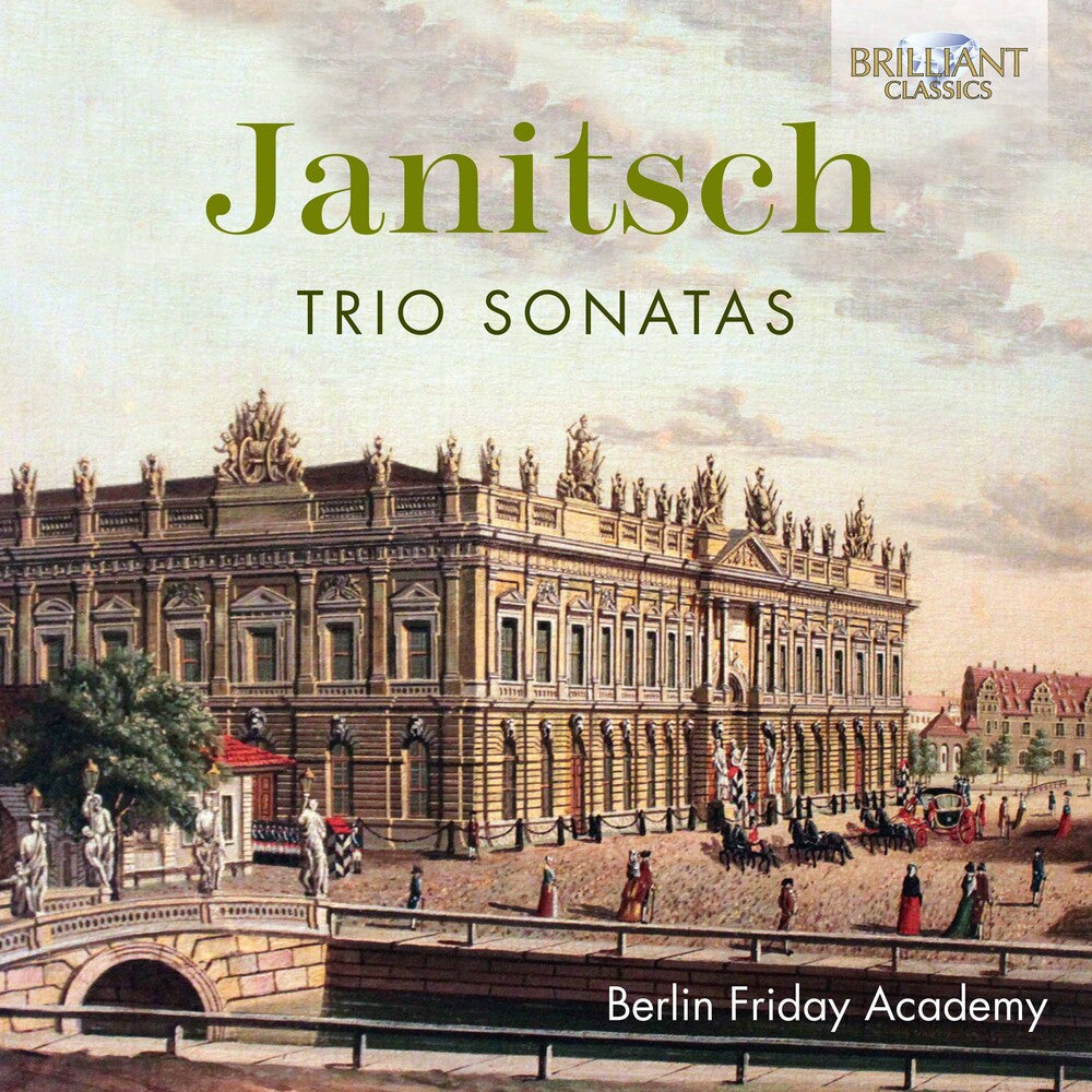 the album cover for Janitsch / Berlin Friday Academy - Trio Sonatas