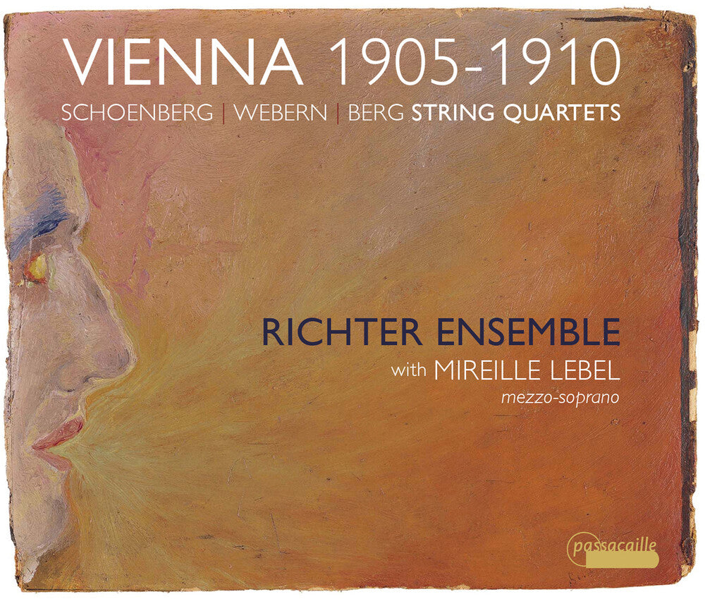 the album cover for Berg / Richter Ensemble / Lebel - Vienna 1905-1910
