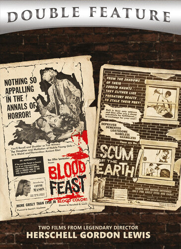 Blood Feast & Scum Of The Earth - Blood Feast & Scum Of The Earth - DVD