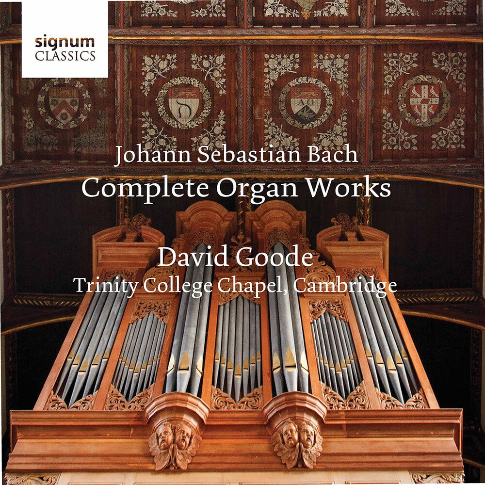 the album cover for J Bach S / Goode - Complete Organ Works