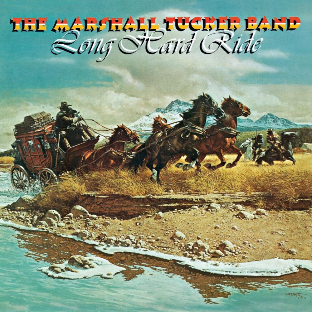 the album cover for Tucker, Marshall - Long Hard Ride