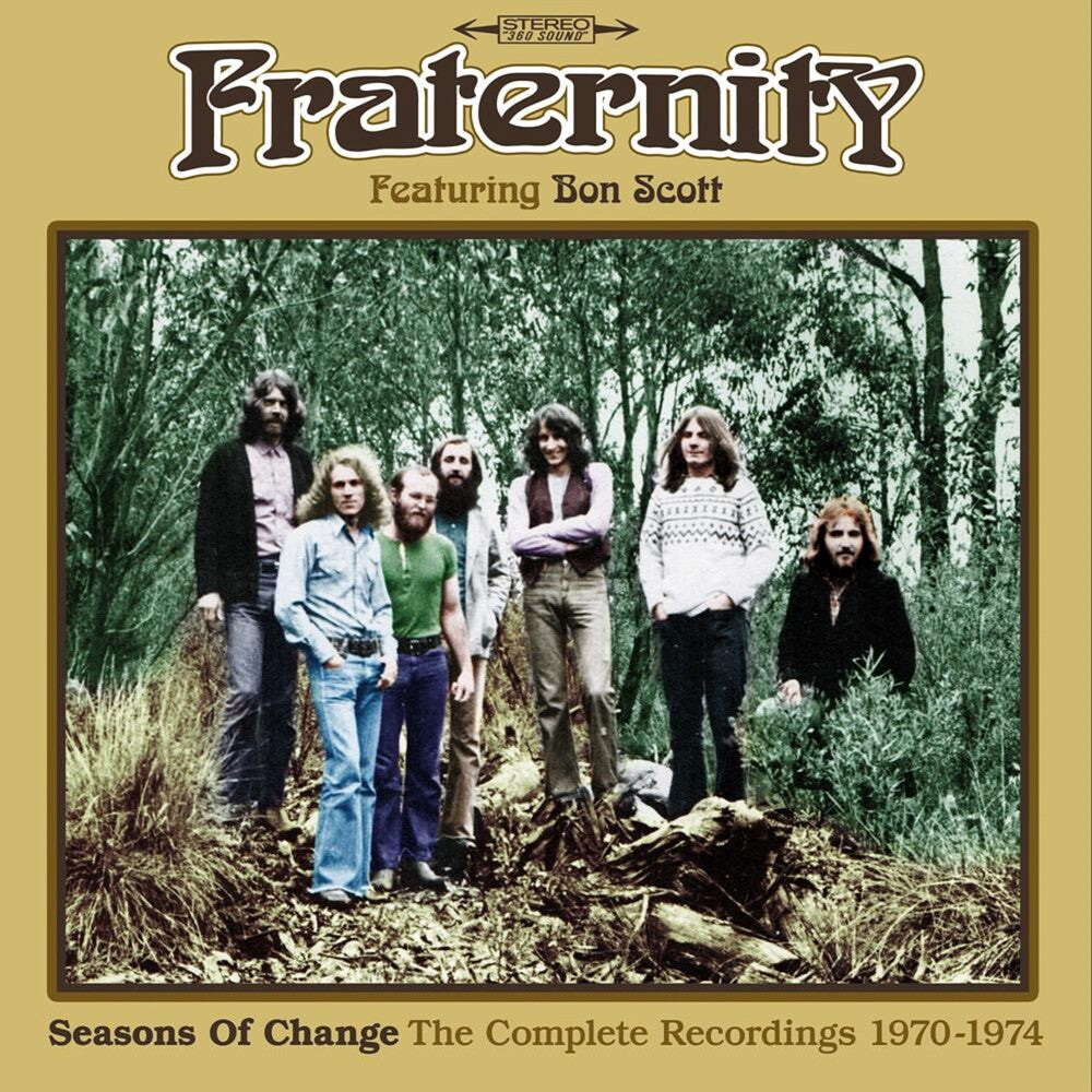 the album cover for Fraternity - Seasons Of Change: The Complete Recordings 1970-1974