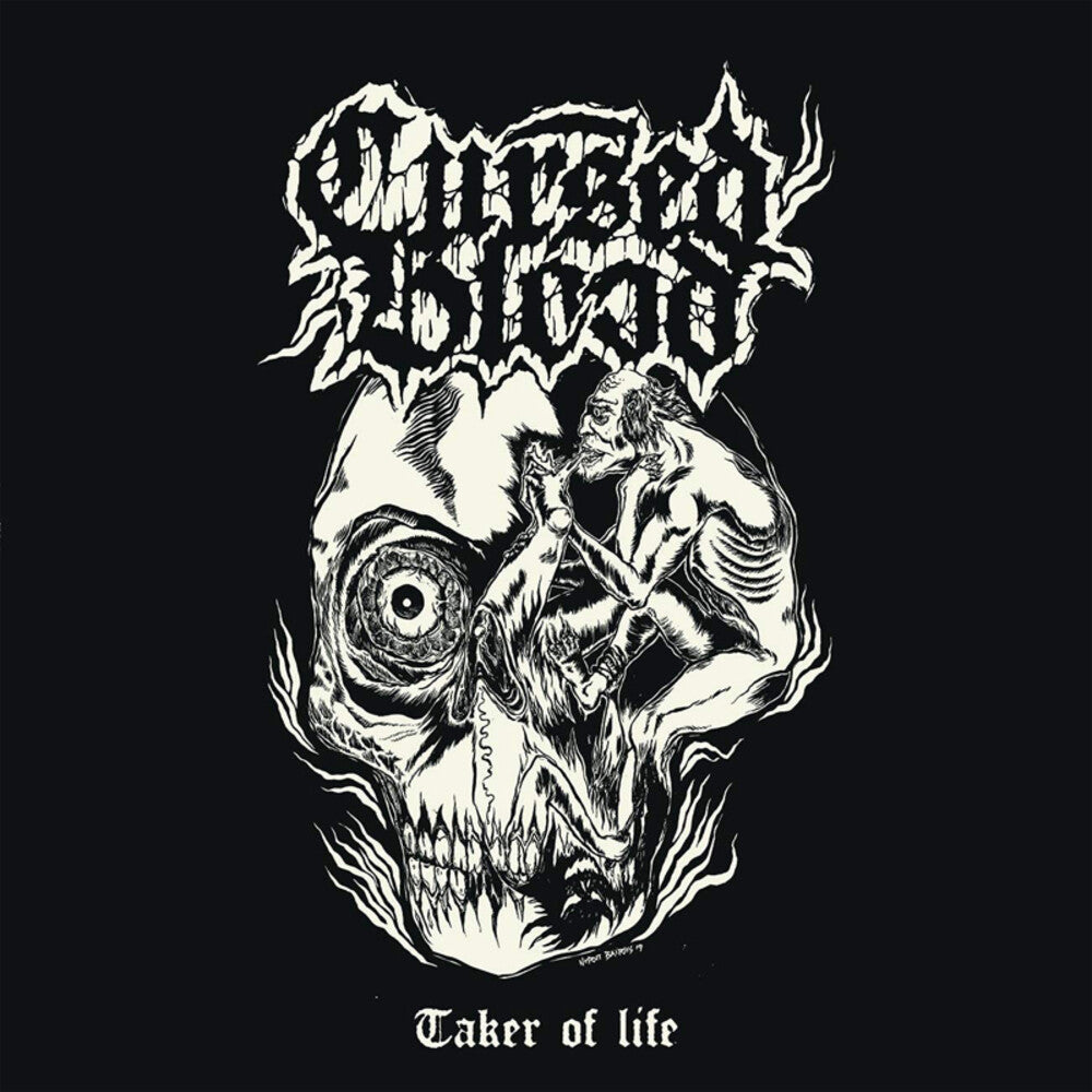 the album cover for Cursed Blood - Taker Of Life