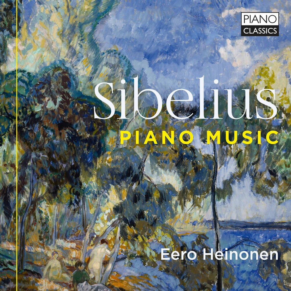 the album cover for Sibelius / Heinonen - Piano Music