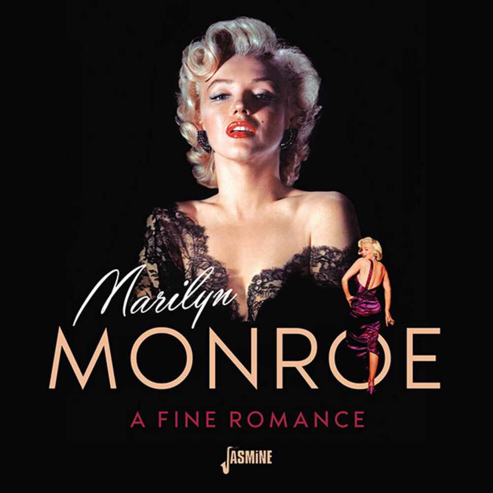 the album cover for Marilyn Monroe - Fine Romance