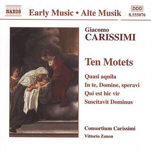 the album cover for G. CARISSIMI - 10 Motets