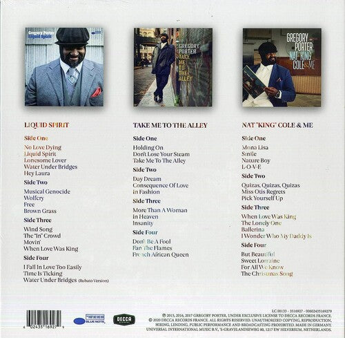 Gregory Porter - Gregory Porter "3 Original Albums" Vinyl Record