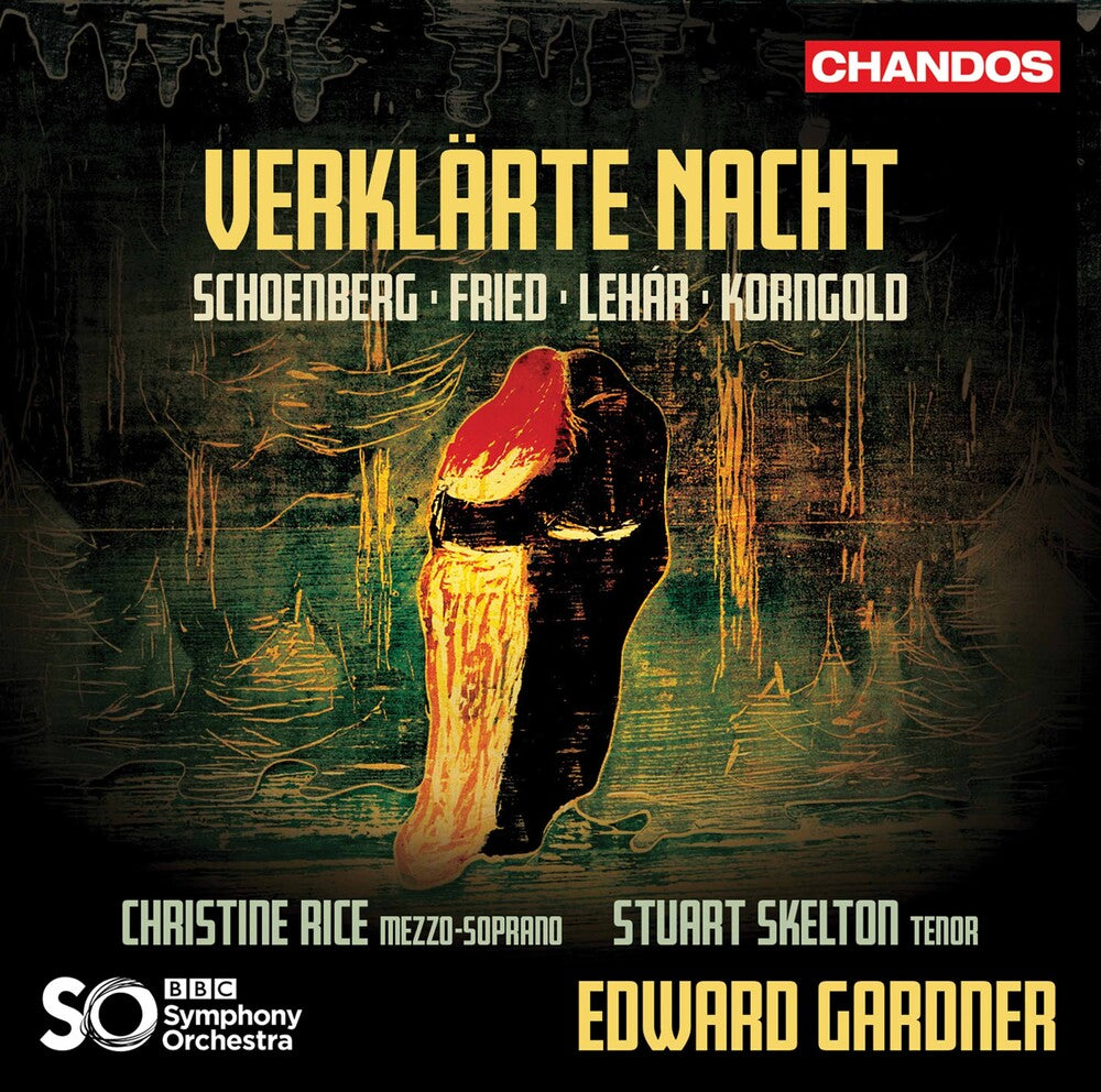 the album cover for Korngold / Rice / Gardner - Verklarte Nacht