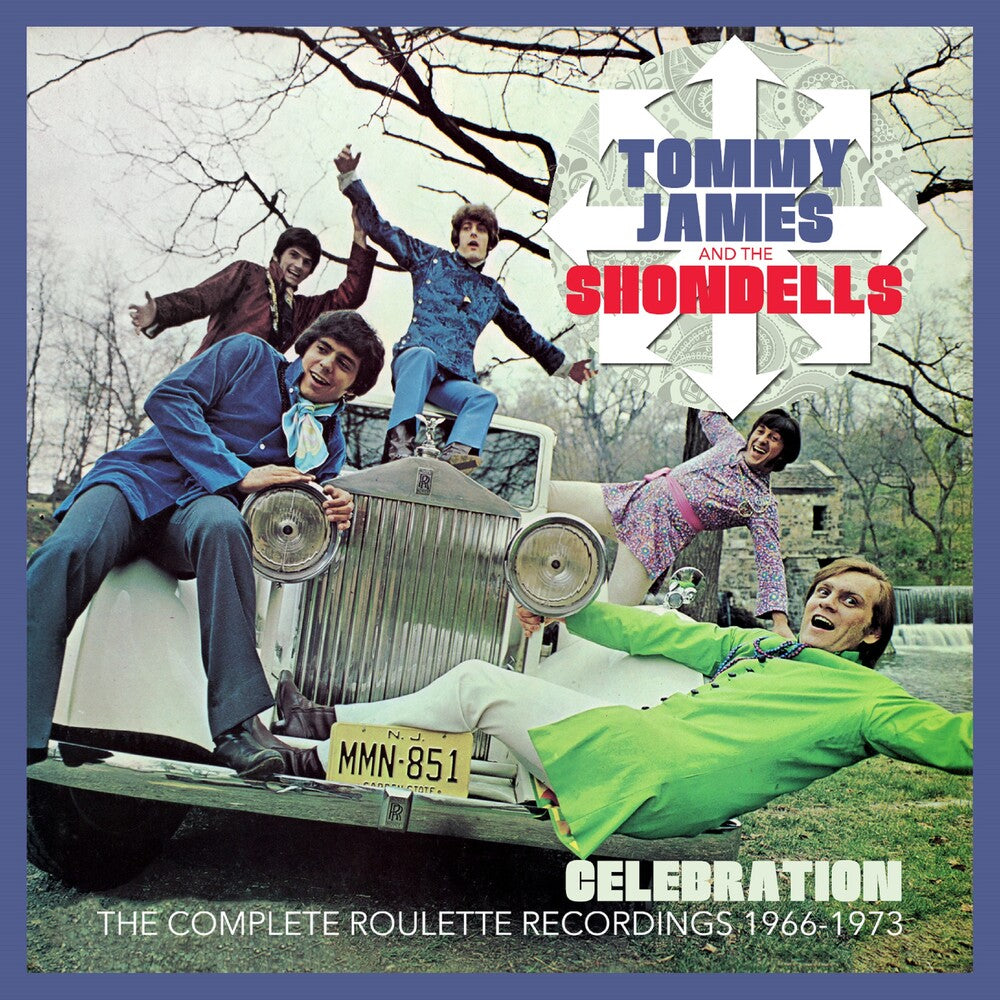 the album cover for Tommy James & The Shondells - Celebration: Complete Roulette Recordings 1966-1973