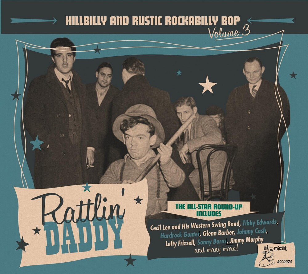the album cover for Rattlin Daddy / Various - Rattlin' Daddy (Various Artists)