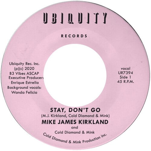 Stay, Don't Go Vinyl Record