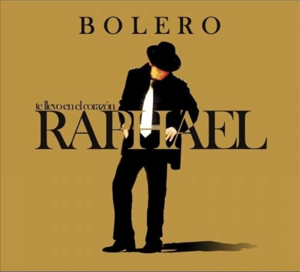 the album cover for Raphael - Te Llevo En El Corazon: Bolero