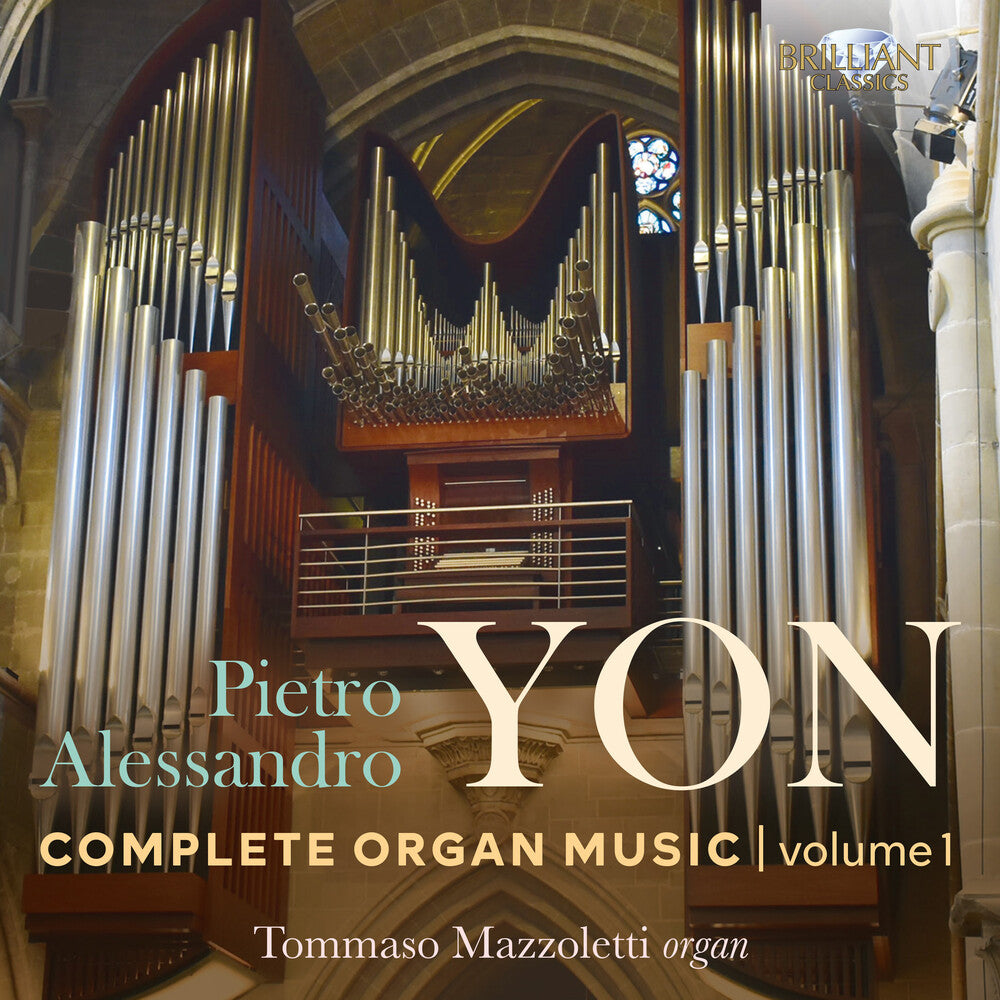the album cover for Yon / Mazzoletti - Complete Organ Music 1
