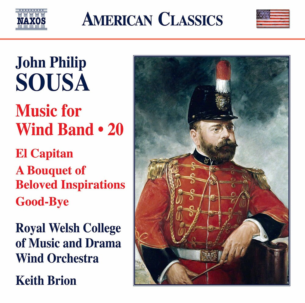 the album cover for Sousa / Brion - Music for Wind Band 20