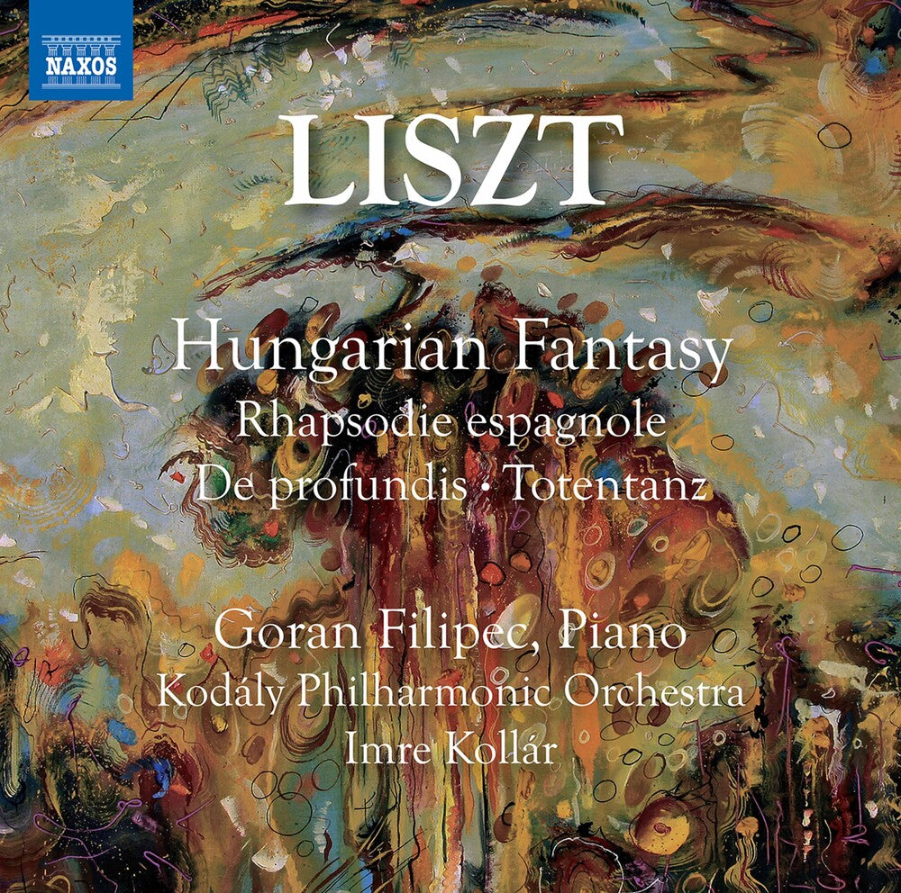 the album cover for Liszt / Filipec / Kollar - Hungarian Fantasy