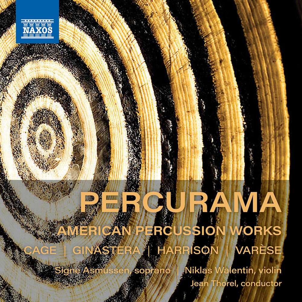 the album cover for Cage / Asmussen / Thorel - American Percussion Works