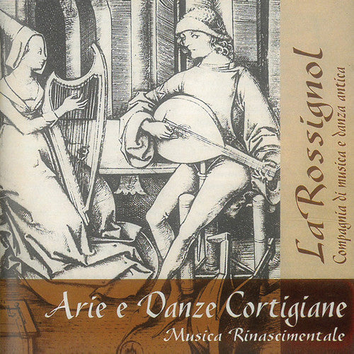 the album cover for Ambrosius / Rossignol - Arie E Danze Cortigiane