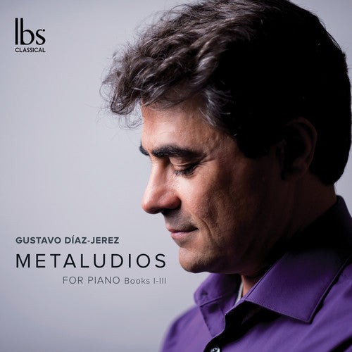 the album cover for Gustavo Jerez Diaz - Metaludios for Piano