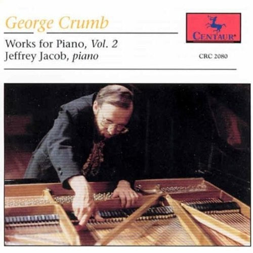 the album cover for George Crumb / Jacob,Jeffrey - Makrokosmos Volume 2