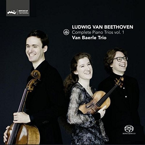 the album cover for Beethoven - Complete Piano Trios 1 (Hybr)