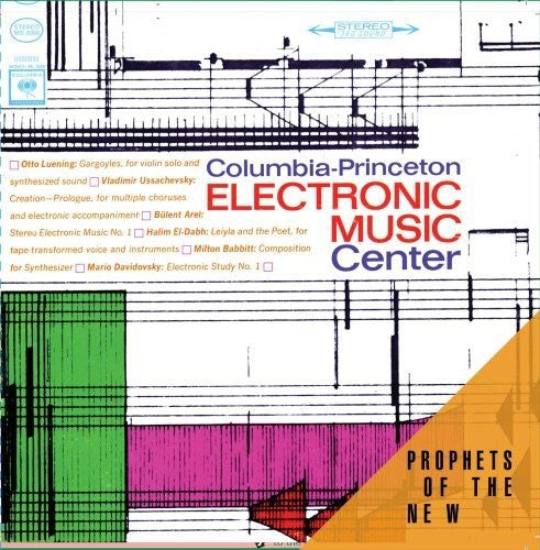 the album cover for Babbitt, Paul - Columbia-Princeton Electronic
