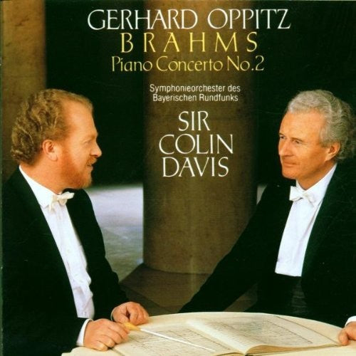 the album cover for Gerhard Oppitz - Piano Cto No 2