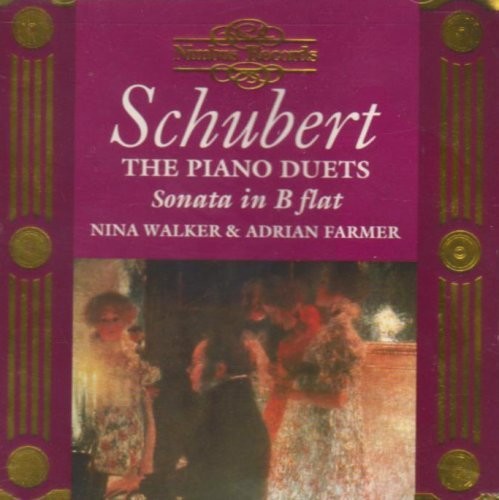 Schubert / Walker / Farmer - Piano Duets 1 - Music CD