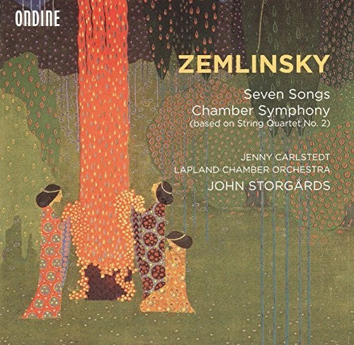 the album cover for Zemlinsky / Carlstedt / Lapland Chamber Orchestra - Seven Songs - Chamber Symphony