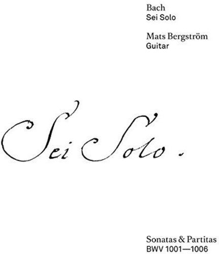 the album cover for Mats Bergström - Sei Solo