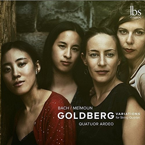 the album cover for Quatuor Ardeo - Goldberg for String Quartet