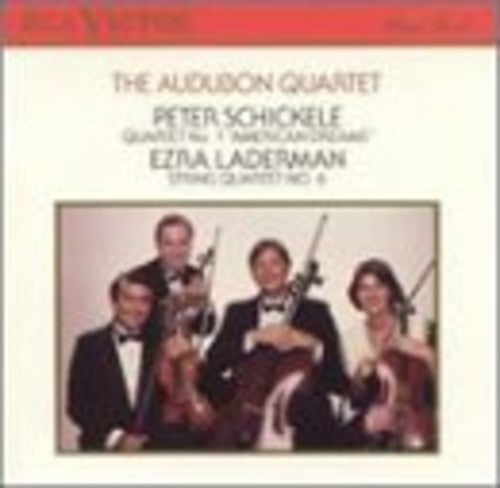 Laderman / Shickele / Audubon String Quartet - Quartet No 1 - Music CD