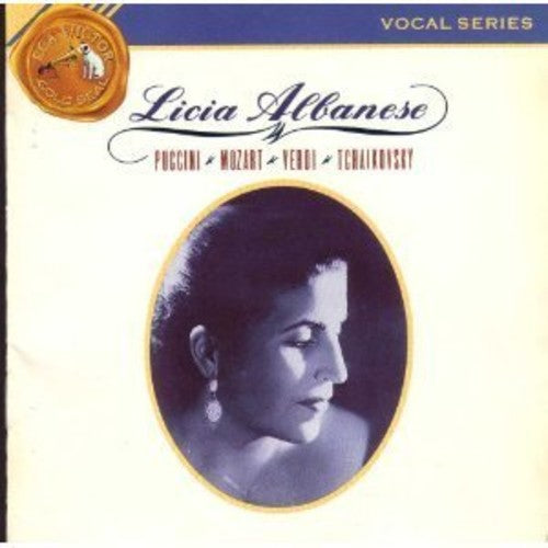 the album cover for Puccini / Albanese - Licia Albanese