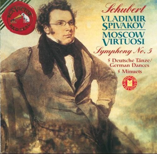 the album cover for Schubert / Moscow Virtuosi Chamber Orch - Sym No 5