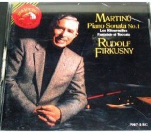 the album cover for Martinu / Firkusny - Piano Sonata No 1