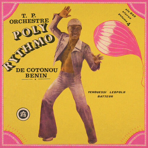 T.P. Orchestre Poly-Rythmo De Cotonou - Vol. 4 - Yehouessi Leopold Batteur Vinyl Record