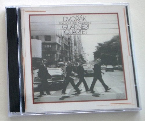 the album cover for Dvorak / Guarneri Quartet - String Quartets & Terzetto