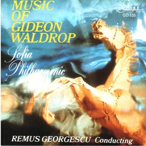 the album cover for Waldrop / Georgescu / Hidjov / Sofia Phil - Symphony 1 / Song Of The Southwest / Pressures