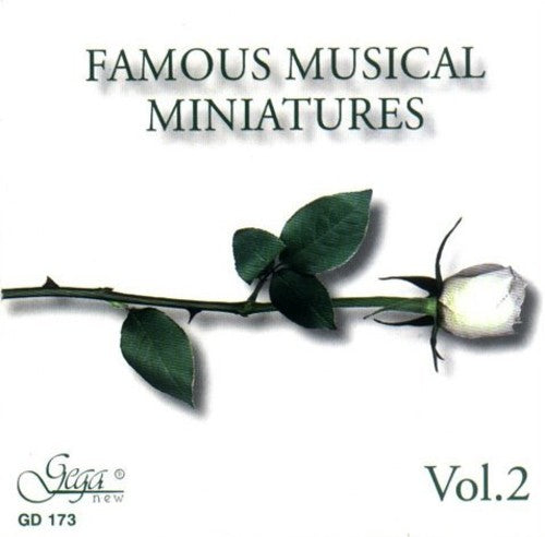 the album cover for Simhah Chamber Collegium / Levy / Handel / Mozart - Famous Musical Miniatures 2