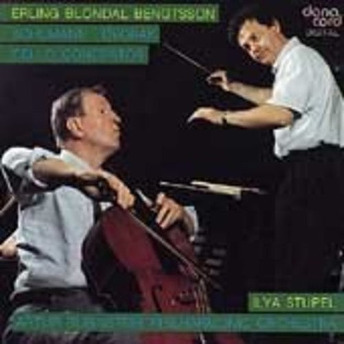 the album cover for Schumann / Dvorak / Bentsson / Stupel - Cello Concertos
