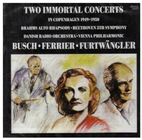 Brahms / Beethoven / Danish Radio Orchestra / Vpo - Two Immortal Concerts - Music CD