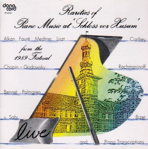the album cover for Various Artists - Rarities of Piano Music 1989 / Various