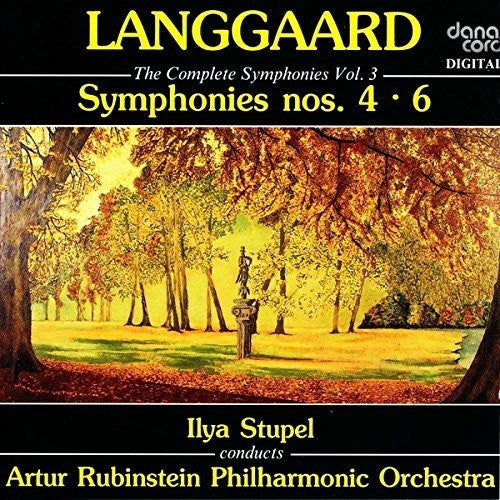 the album cover for Langgaard / Stupel - Complete Symphonies 3