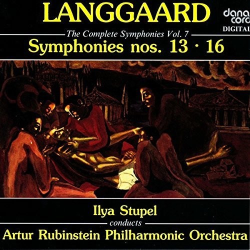 the album cover for Langgaard / Stupel - Complete Symphonies 7