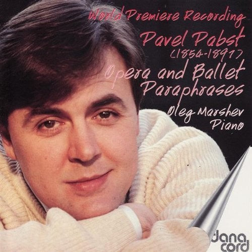 the album cover for Pavel Pabst - Paraphrases